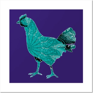 Chicken Lovers Artistic Chicken Posters and Art